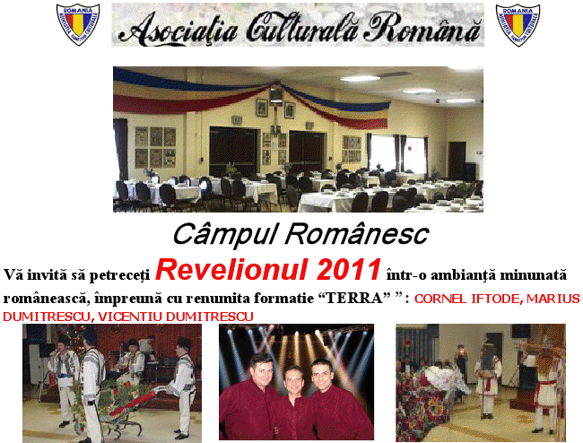 Revelion 2011 la Campul Romanesc