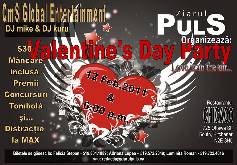 Valentine’s Day Party (Kitchener)