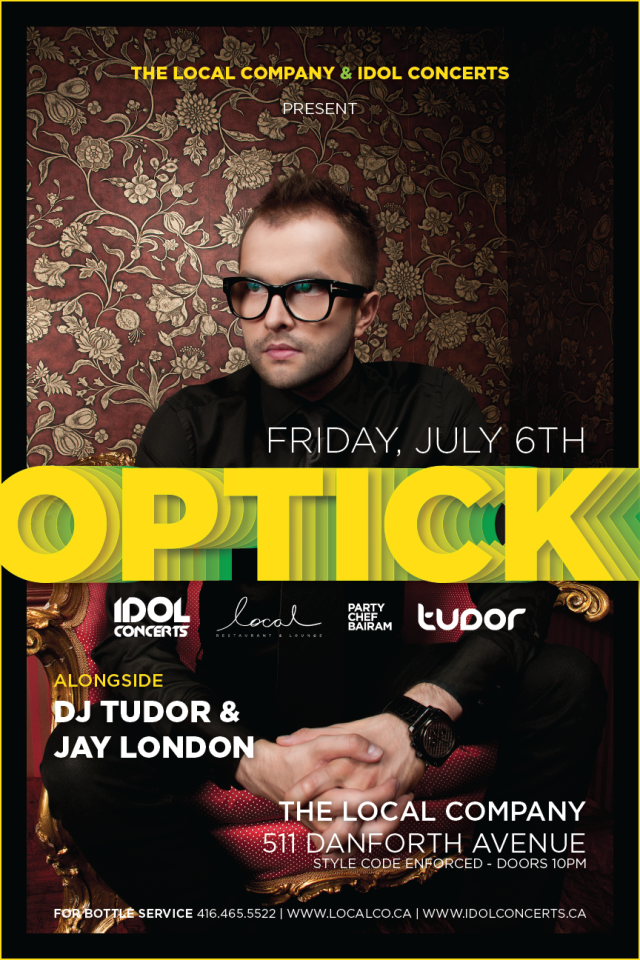 DJ OPTICK at THE LOCAL COMPANY | JUL 6