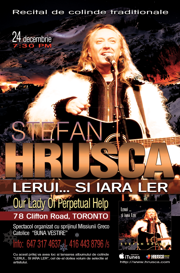 #Christmas – Stefan Hrusca @ Our Lady Of Perpetual Church, Toronto | DEC 24