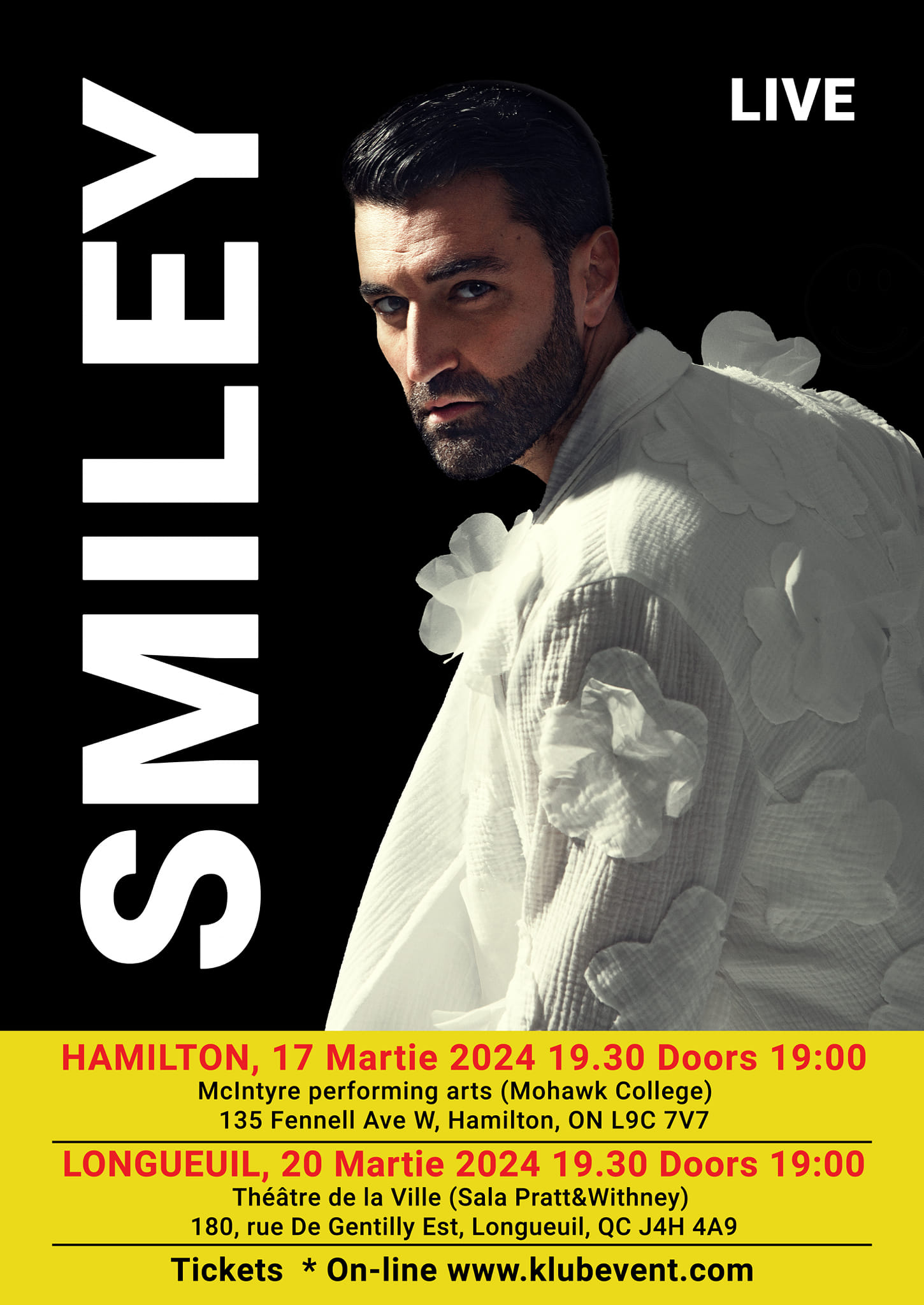 Smiley & Band Live Show in Canada 2024